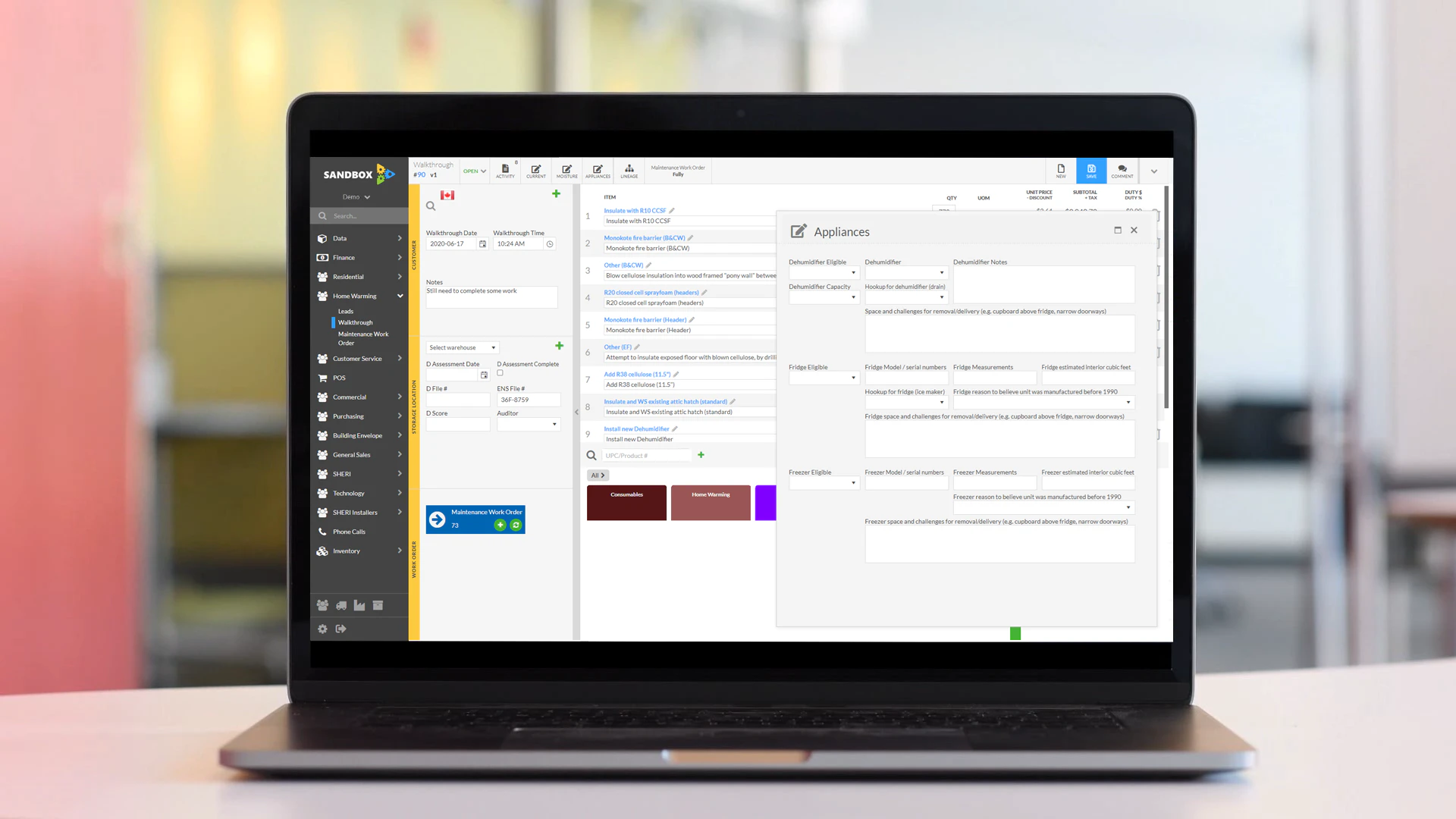 screenshot of Sandbox Platform